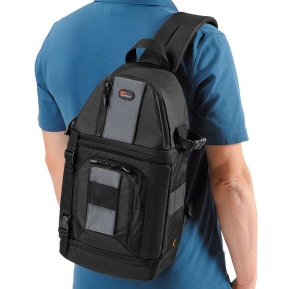 Lowepro Slingshot 202 AW DSLR Camera Sling Bag Backpack Black All Weather - Picture 14 of 15